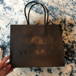 Versace black bag